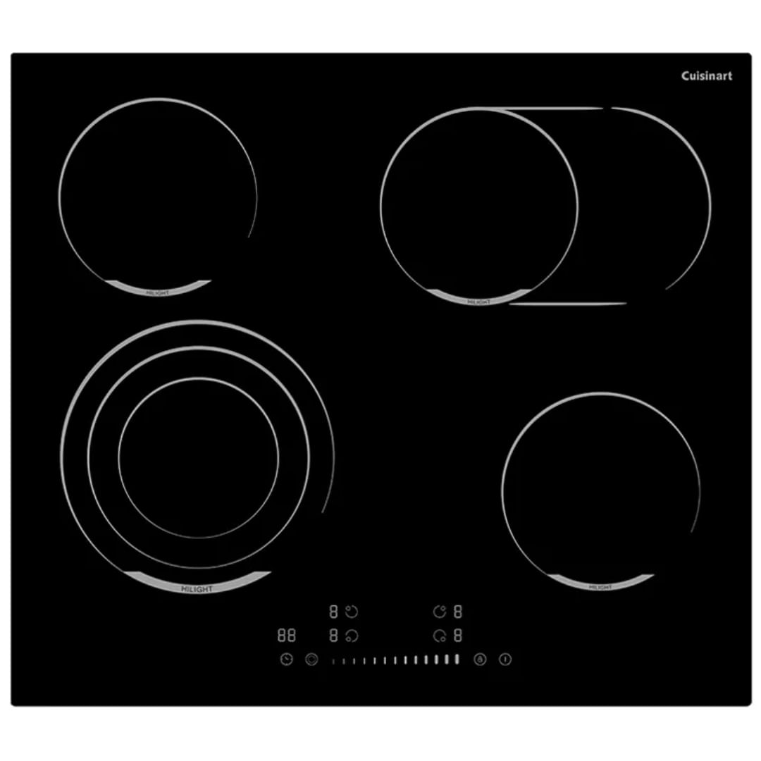Cooktop Elétrico Arkton 4 Zonas 60cm Preto